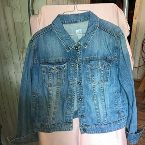JCPenney Medium Indigo Jean Jacket Classic Style